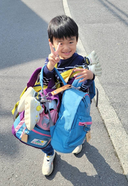 お兄ちゃんがんばって